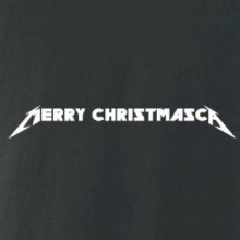 Merry Christmasca nápis