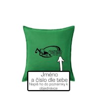 Traktorbagr - vlastní nápis a číslo