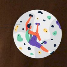 Lezení na stěně - můj svět