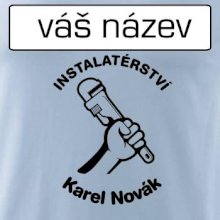 Instalatérství vlastní nápis