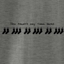 How pianists dry their socks