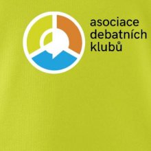 Asociace debatních klubů logo s textem
