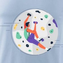 Lezení na stěně - můj svět