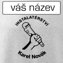 Instalatérství vlastní nápis
