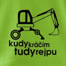 Kudy kráčím tudy rejpu - kráčivý bagr
