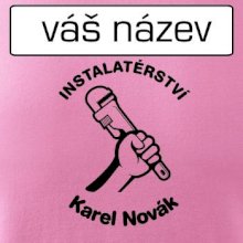 Instalatérství vlastní nápis