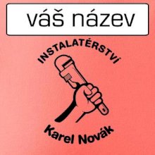 Instalatérství vlastní nápis