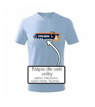 Stavba - vlastní nápis - bagrista