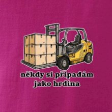 Někdy si připadám jako hrdina ještěrka
