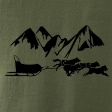 Psí spřežení hory