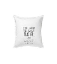 If you can read this - teacher