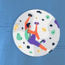 Lezení na stěně - můj svět