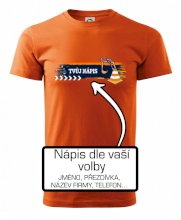 Stavba - vlastní nápis - bagrista