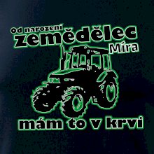 Od narození zemědělec, mám to v krvi