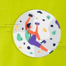 Lezení na stěně - můj svět