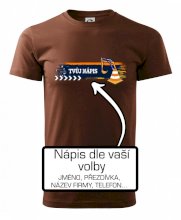 Stavba - vlastní nápis - bagrista