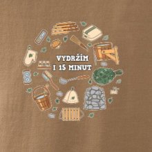 Vydržím i 15 minut sauna