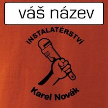 Instalatérství vlastní nápis