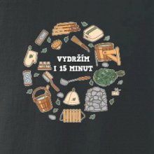 Vydržím i 15 minut sauna