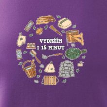 Vydržím i 15 minut sauna