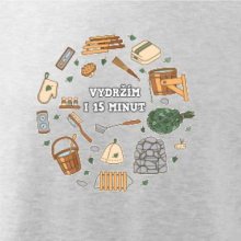 Vydržím i 15 minut sauna