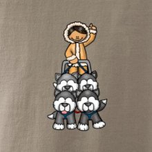 Psí spřežení animované