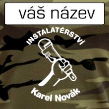 Instalatérství vlastní nápis