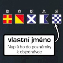 Námořní abeceda - vlastní jméno