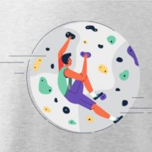 Lezení na stěně - můj svět