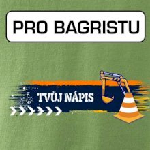 Stavba - vlastní nápis - bagrista