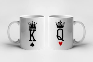 King & Queen logo na prso