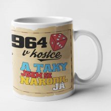 Hrnek - 1964 v kostce pro muže