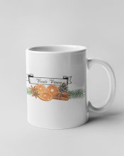 Hrnek - Veselé Vánoce pomeranče