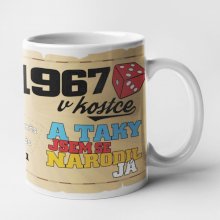 Hrnek - 1967 v kostce pro muže
