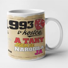 Hrnek - 1993 v kostce pro ženu