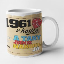 Hrnek - 1961 v kostce pro muže