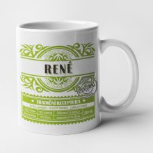 Hrnek - Se jménem - René