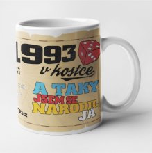 Hrnek - 1993 v kostce pro muže