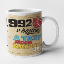 Hrnek - 1992 v kostce pro muže