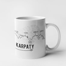 Hrnek - profil kopců - Bílé Karpaty