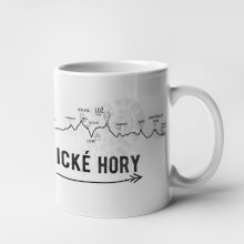 Hrnek - profil kopců - Lužické hory