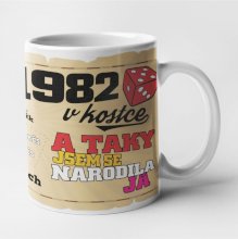 Hrnek - 1982 v kostce pro ženu