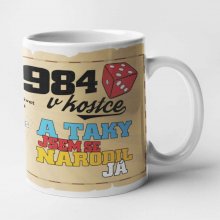 Hrnek - 1984 v kostce pro muže Hrnek - 1984 v kostce pro muže