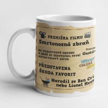 Hrnek - 1987 v kostce pro muže