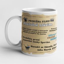 Hrnek - 1957 v kostce pro muže Hrnek - 1957 v kostce pro muže