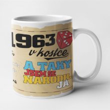 Hrnek - 1963 v kostce pro muže