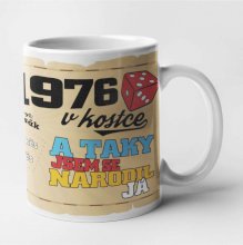 Hrnek - 1976 v kostce pro muže