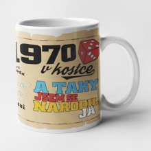 Hrnek - 1970 v kostce pro muže