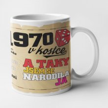 Hrnek - 1970 v kostce pro ženu