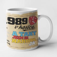 Hrnek - 1989 v kostce pro muže